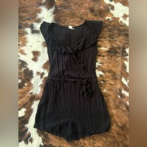 Roxy Swiss Dot Romper l Black l Size M